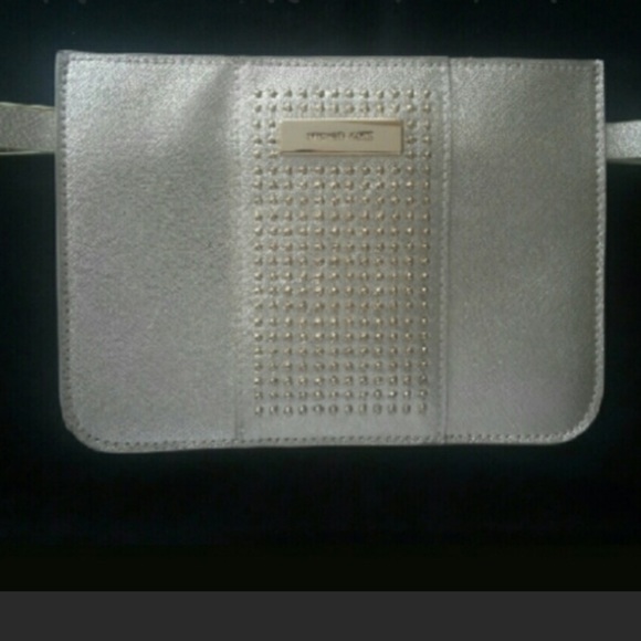 Michael Kors Accessories - Michael Kors silver studded belt bag Michael Kors Accessories - Michael Kors silver studded belt bag